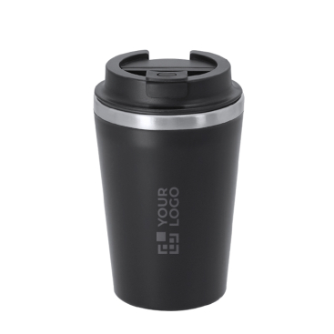 Copo térmico para levar de aço inoxidável com tampa hermética 350 ml