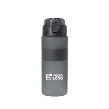 Garrafa desportiva de plástico reciclado com bocal 730 ml