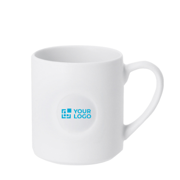 Caneca de cerâmica com zona de relevo para gravar 350 ml