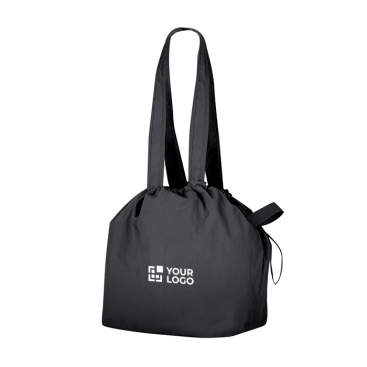 Saco de ombro de nylon com fecho de cordão ajustável 135 g/m²