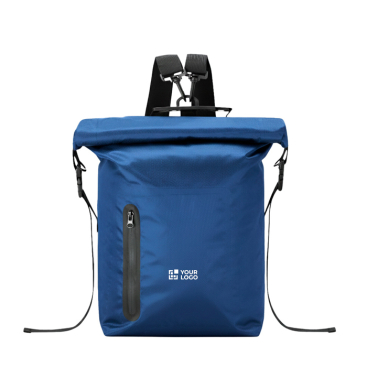 Mochila impermeável com fecho enrolável e capacidade de 30 L
