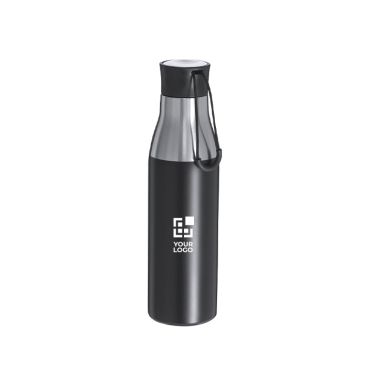 Garrafa térmica em aço inoxidável reciclado com pega prática 500ml