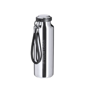 Garrafa térmica em aço inoxidável reciclado com correia 480ml