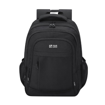 Mochila em RPET acolchoada para portátil com fita para trolley 15''