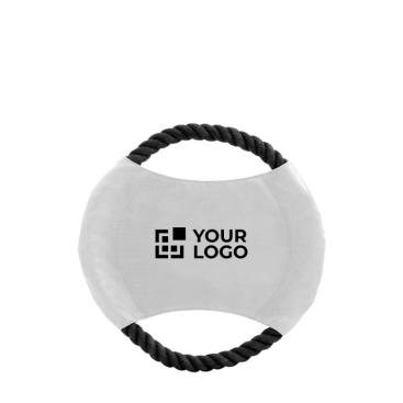 Frisbee ideal para animais de estimação, cordão resistente de algodão