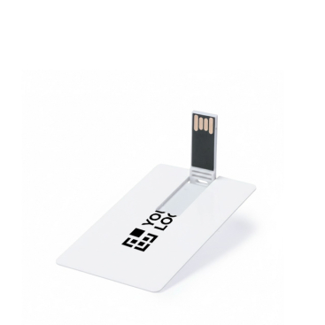 Cartão USB com ar ultraplano e mecanismo dobrável