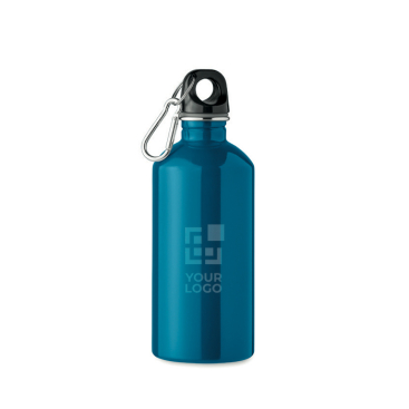 Garrafa de aço inoxidável reciclado com mosquetão 500 ml