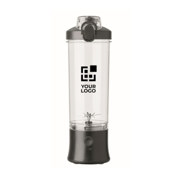 Liquidificadora portátil e recarregável com tampa de bocal 600 ml