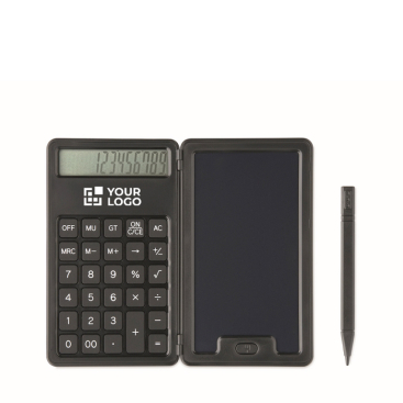 Calculadora com tablet LCD de 5 polegadas e lápis ótico