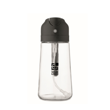 Dispensador de azeite 2 em 1 com vidro e tampa 450 ml