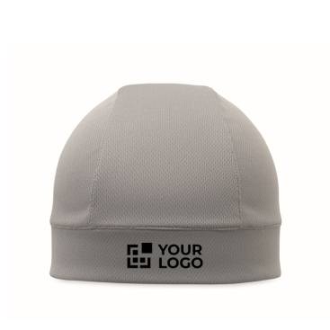 Gorro desportivo de poliéster transpirável e leve