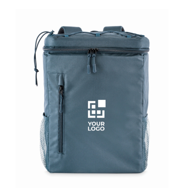 Mochila térmica de poliéster com capacidade de 9 L