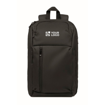 Mochila urbana em RPET com compartimento almofadado para portátil 15''