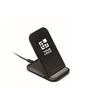 Suporte de carregamento s/ fios para telemóvel e carregamento USB-C 15W