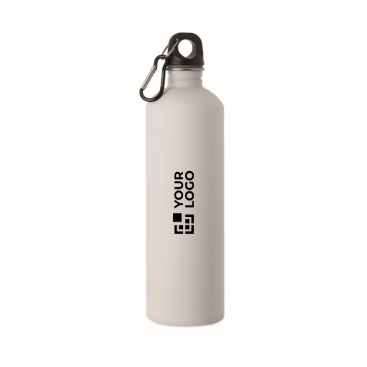 Garrafa de aço inoxidável reciclado com mosquetão 750 ml