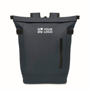 Mochila em PU com capacidade para PC de 15'' e fitas para bicicleta 20 L