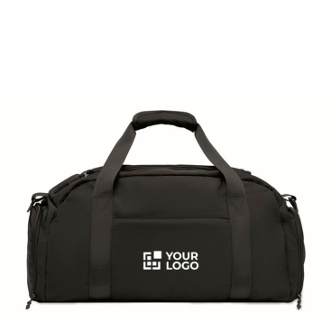 Saco desportivo em nylon com fita para trolley e alça a tiracolo 20L