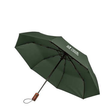 Guarda-chuva dobrável de poliéster resistente ao vento e automático Ø94