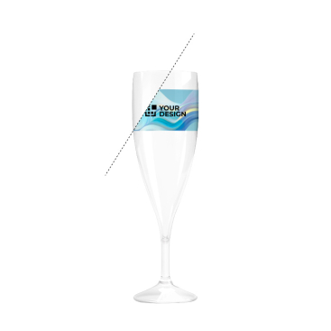 Copo tipo flauta para champanhe deTritan® reutilizável 140 ml