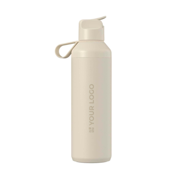 Garrafa em aço inoxidável reciclado com palhinha 710ml Ocean Bottle