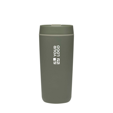 Copo térmico de parede dupla com tampa de rosca incluída 480ml