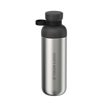 Garrafa de aço inoxidável reciclado com dupla abertura 700ml Mepal