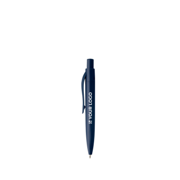 Mini caneta em plástico reciclado RCS com tinta azul