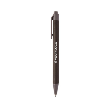Caneta de materiais e resíduos ecológicos de tinta preta