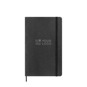 Caderno XL vegano com efeito píton Moleskine, folhas pautadas