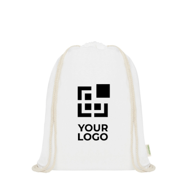 Mochila de algodão orgânico 140 g/m2