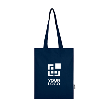Saco tote resistente com alças de ombro 30 cm 180 g/m2