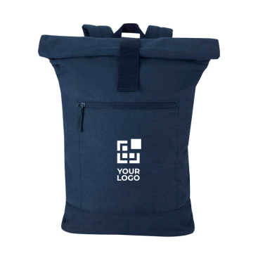 Mochila enrolável hidrófuga com bolso portátil 14'' 16 L
