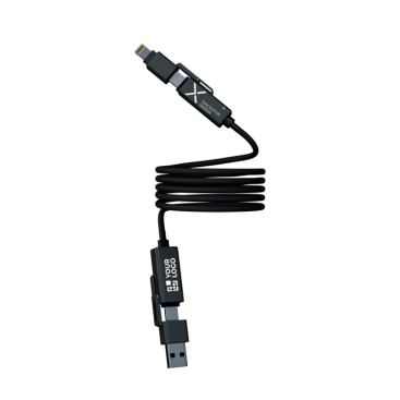 Cabo carregamento magnético ultrarrápido dupla entrada 100W SCX.design