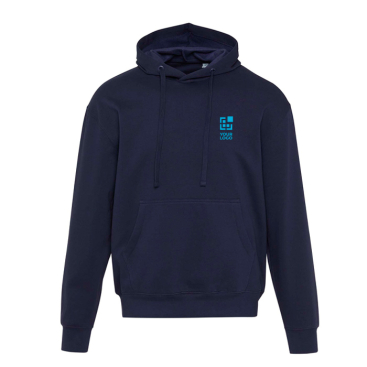 Sweatshirt com capuz oversize em algodão ecológico 280 g/m2 Elevate