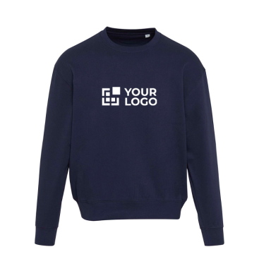 Sweatshirt oversize gola redonda em algodão ecológico 280 g/m2 Elevate