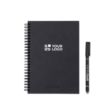 Kit de iniciação Infinitebook fabricado na Europa A5 com tinta preta
