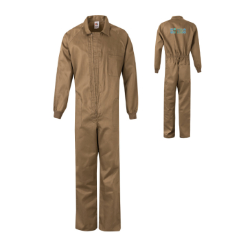 Fato-macaco trabalho poliéster/algodão de fecho 200 g/m2 Velilla