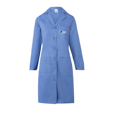 Bata de trabalho manga comprida, poliéster/algodão 175 g/m2 Velilla