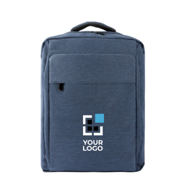 Mochila acolchoada de poliéster reciclado para portátil de 15,6''