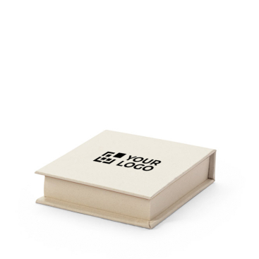 Conjunto de escritório 2 em 1 em papel 100% reciclado com 150 folhas
