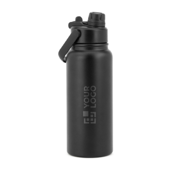 Garrafa de aço inoxidável de dupla parede com bocal 2 em 1 830ml