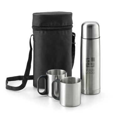 Conjunto de termo personalizado com chávenas de aço 500ml