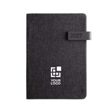 Agendas em PET reciclado para publicidade vista principal