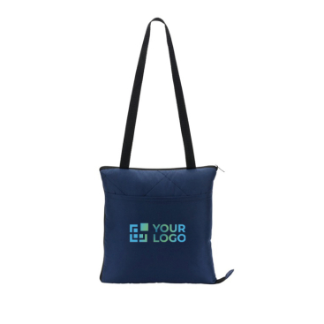 Manta de piquenique dobrável de poliéster que se converte em bolsa