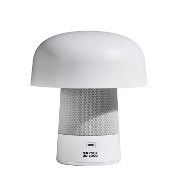 Coluna de estilo nórdico com luz ambiente tátil ajustável 8W