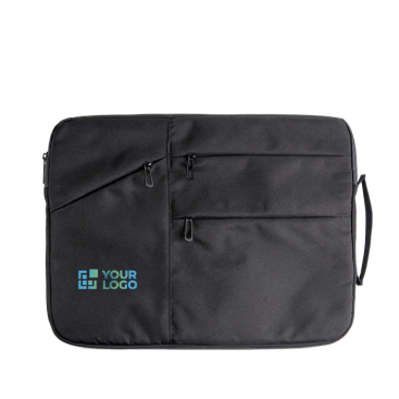Pasta para portátil com pega ergonómica e bolsos exteriores 15,6''