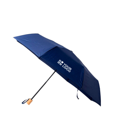 Guarda-chuva manual de pongee e metal com capa e 8 painéis Ø97 vista principal