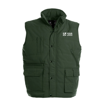 Colete à explorador de poliéster térmico e impermeável 285 g/m2 B&C 