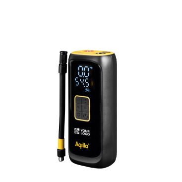 Compressor portátil enchimento rápido com lanterna e powerbank 4000mAh