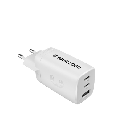 Carregador rápido com tripla porta 1 USB-A e 2 USB-C Fresh'n Rebel 67W